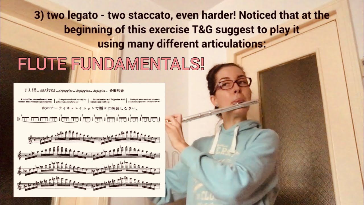 #flute fundamentals! | Part 2: articulation & scales