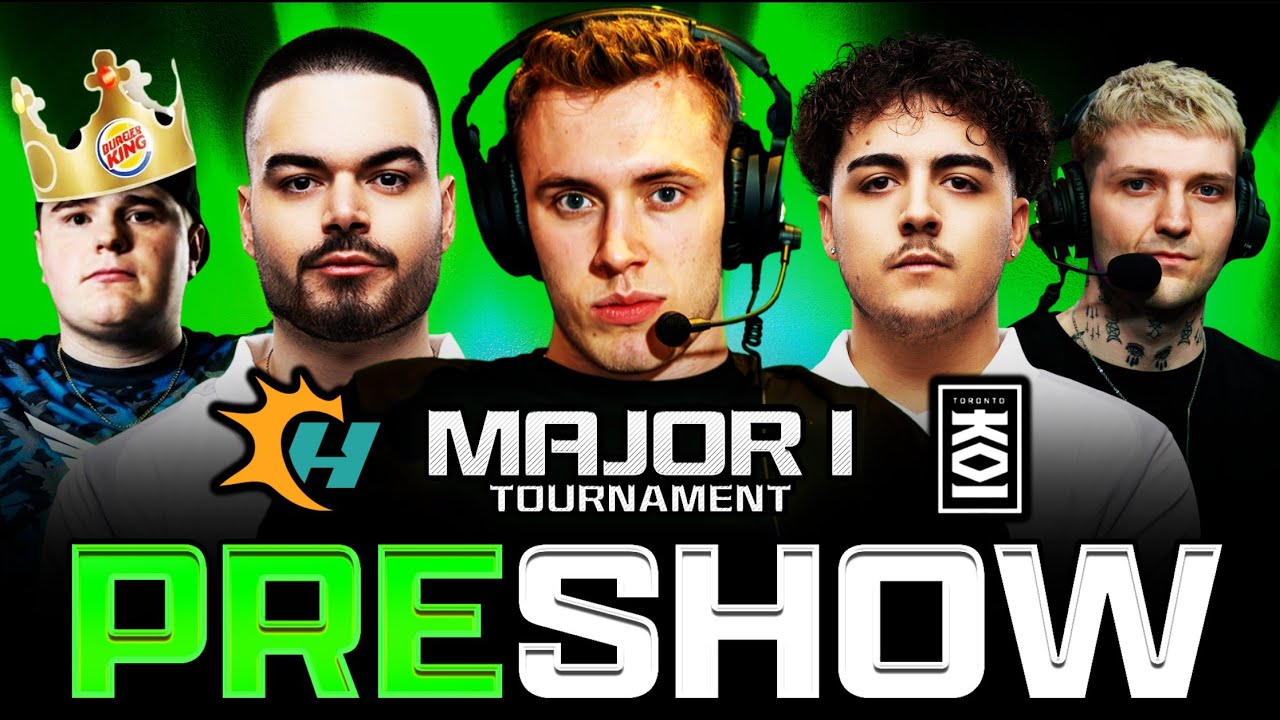 FAZE ONLINERS? CDL MAJOR 1 PRESHOW