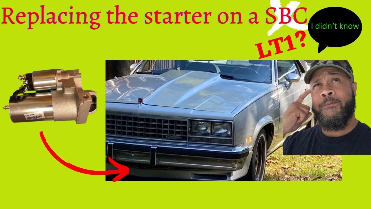 Replacing the Starter on El Camino