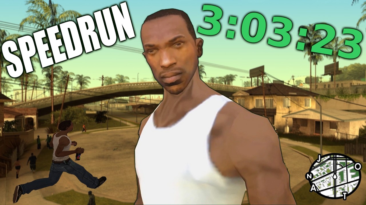 Intento SPEEDRUN de GTA SAN ANDREAS (3:03:23)