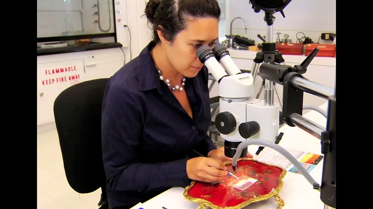 Sampling Asian Lacquers for Analysis