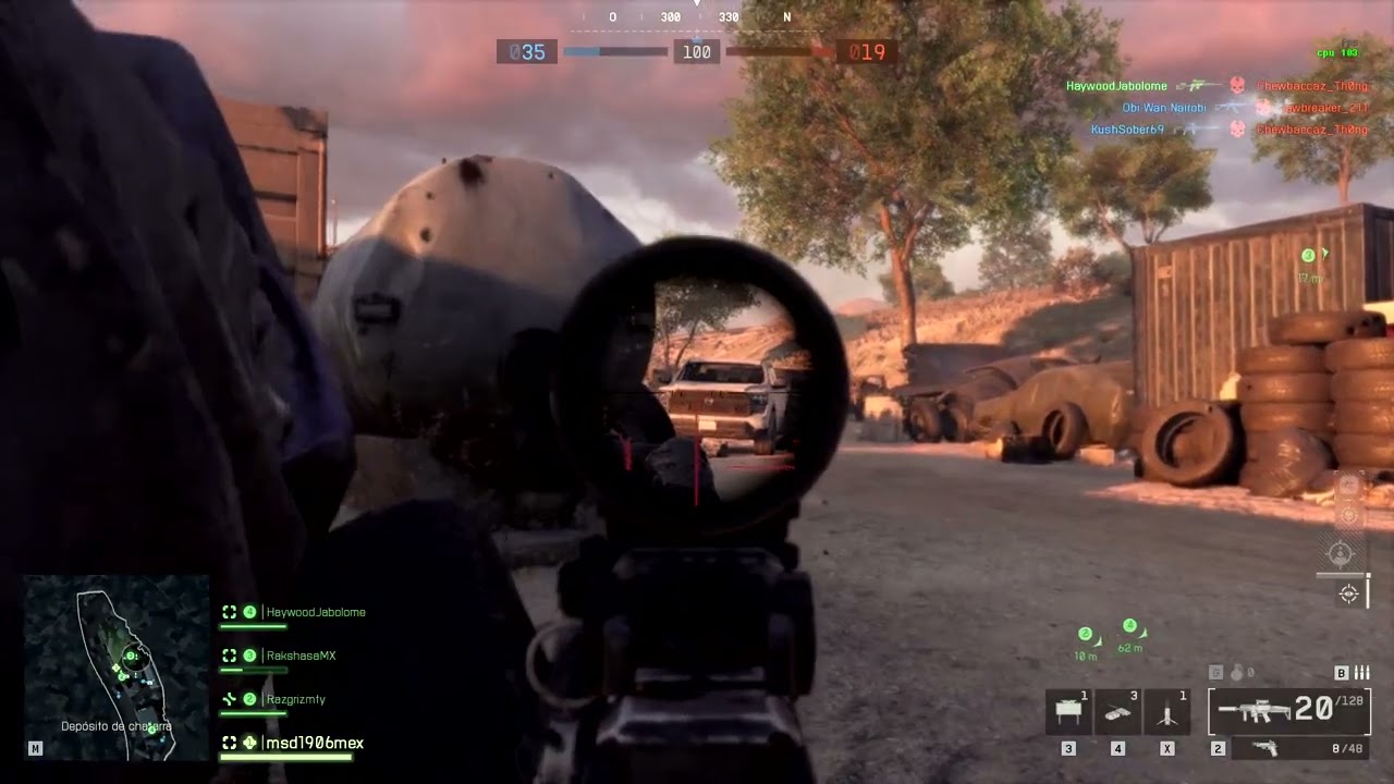 BATTLEFIELD 6 - BATALLA POR EQUIPOS - msd1906mex ft RaksashaMX - Razgrizmty