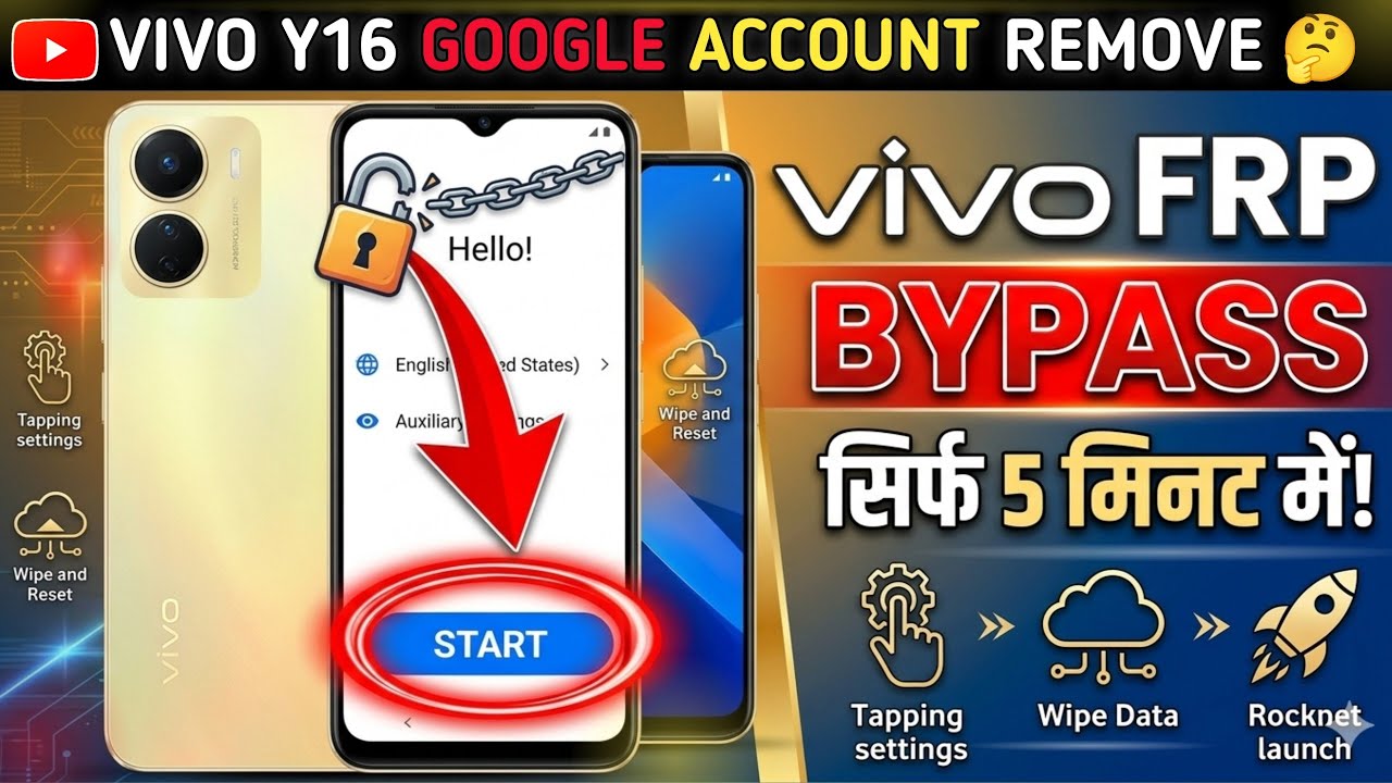 Vivo y16 frp bypass | vivo y16 google account without pc