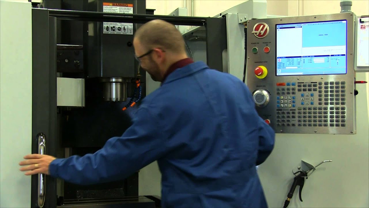 HAAS CNC Vertical Mill Part Set-up Tutorial
