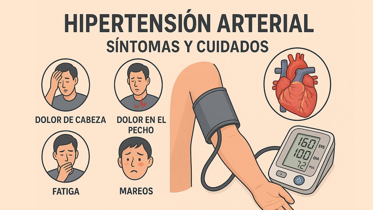 PRESI&Oacute;N ALTA: S&Iacute;NTOMAS Y CUIDADOS