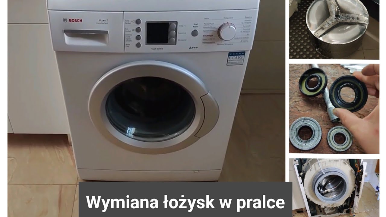 Wymiana łożysk w pralce