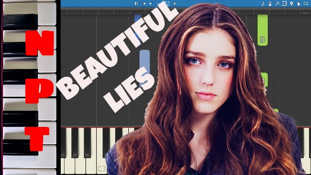 Birdy - Beautiful Lies - Piano Tutorial