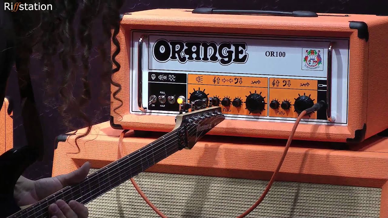 Chappers at NAMM 2013 - Orange Amps