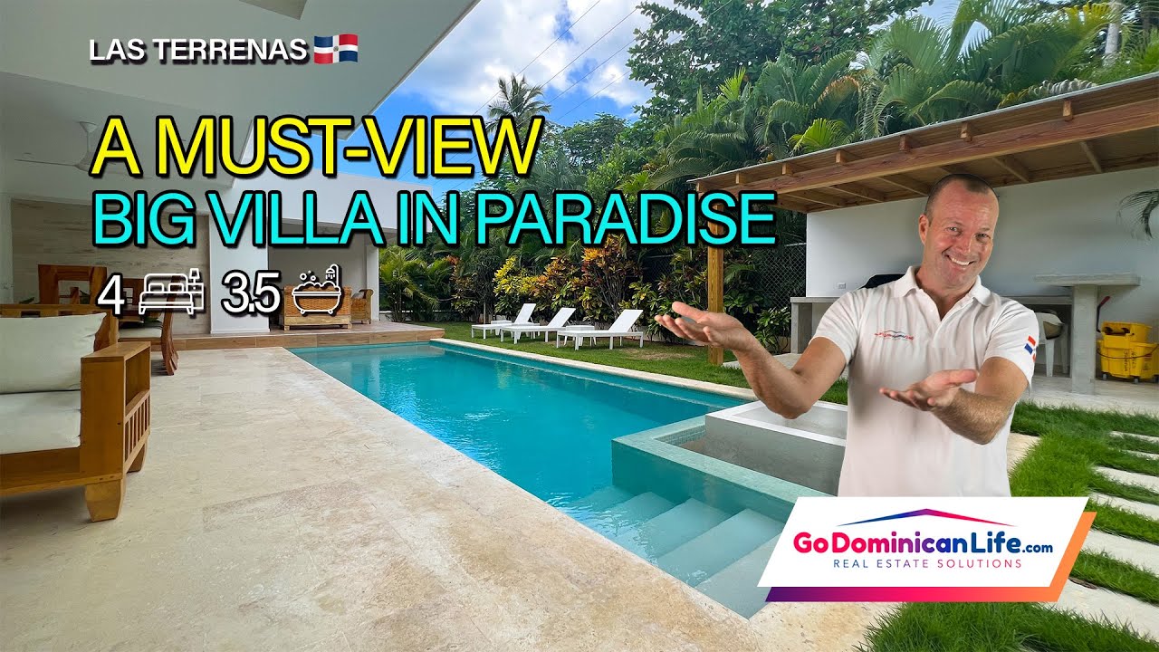 Villa Near Paradise Beach in Las Terrenas for Sale | Real Estate Solutions