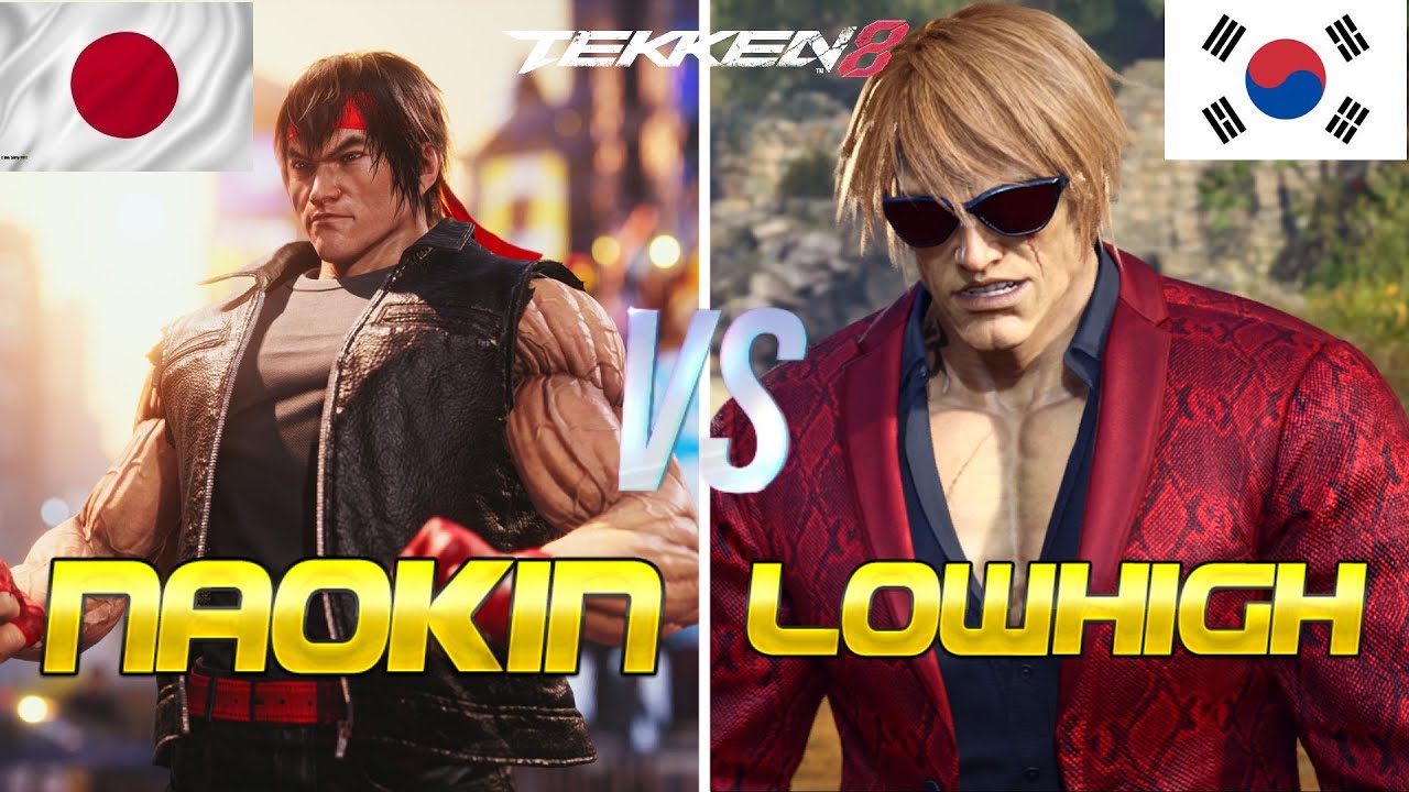 Tekken 8 ▰ LowHigh (Bryan) Vs Naokin (Law) ▰ Ranked Matches
