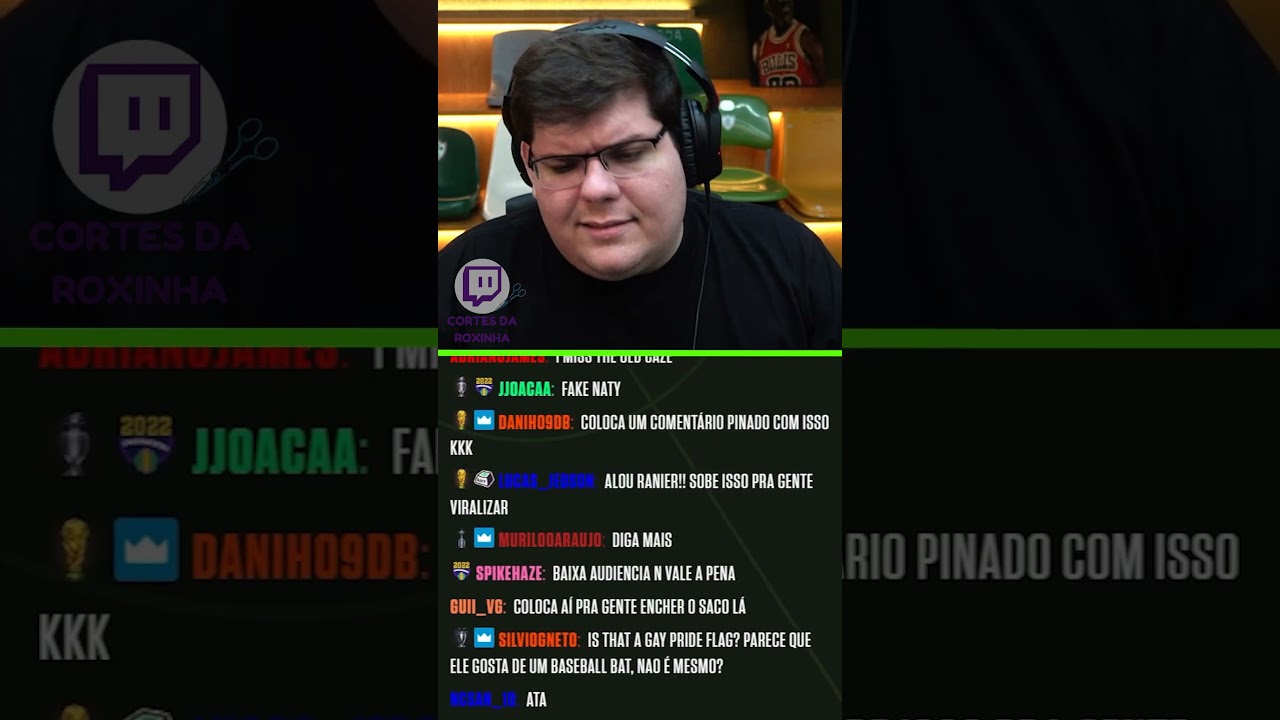 Caz&eacute; fala n&atilde;o ter copa na twitch #shorts #casimiro #ney #caz&eacute; #casimito