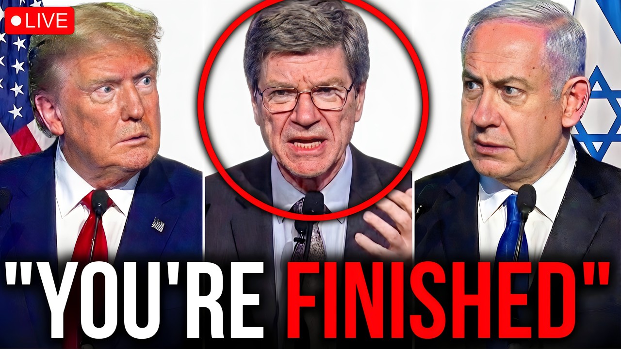 Jeffrey Sachs ROASTS US & Israel LIVE: 'Trump & Netanyahu Are Sons Of A B...!'