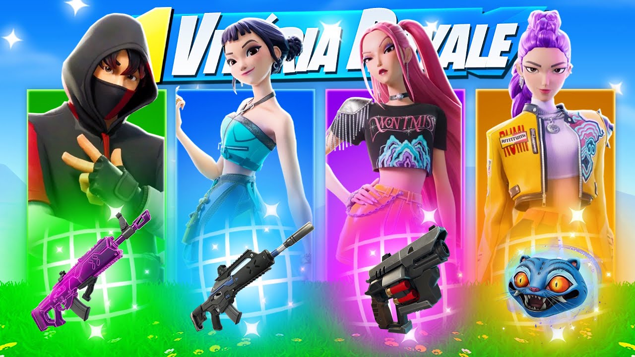 DESAFIO DO K-POP ALEAT&Oacute;RIO NO FORTNITE *IMPOSS&Iacute;VEL*