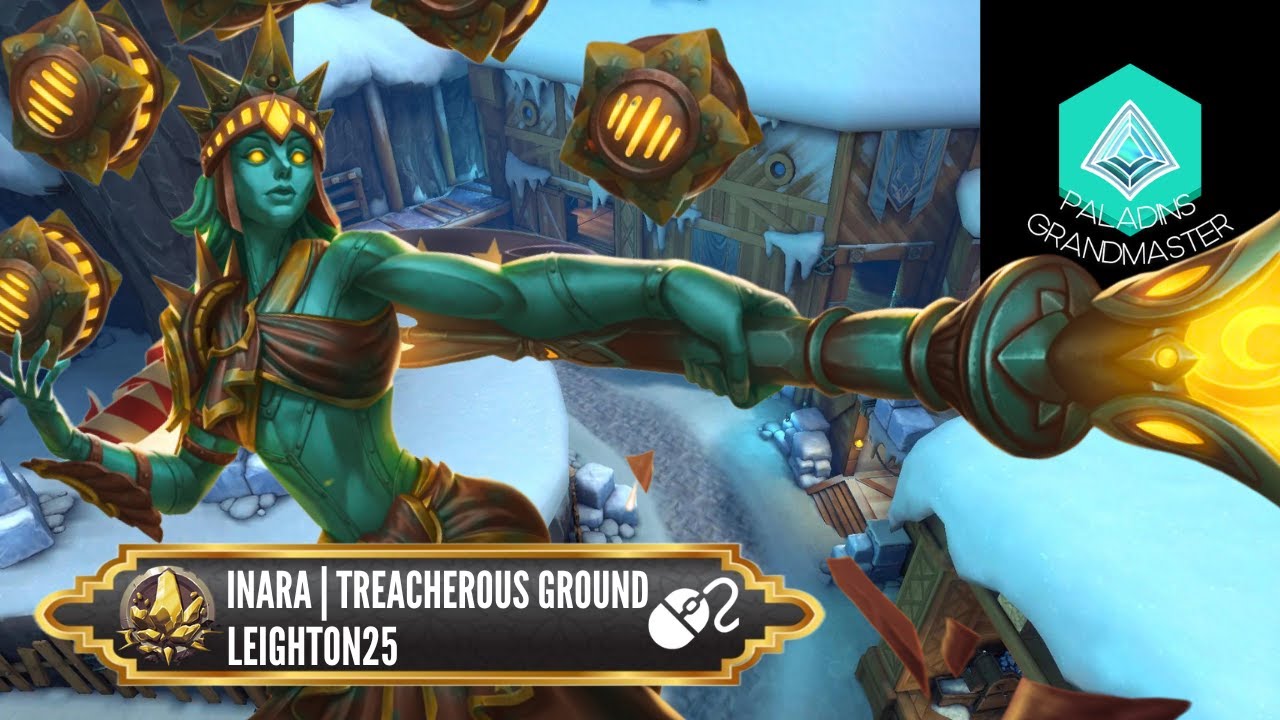 Is Treacherous Ground the WORST Inara Talent ? (Leighton25) Paladins Grandmaster