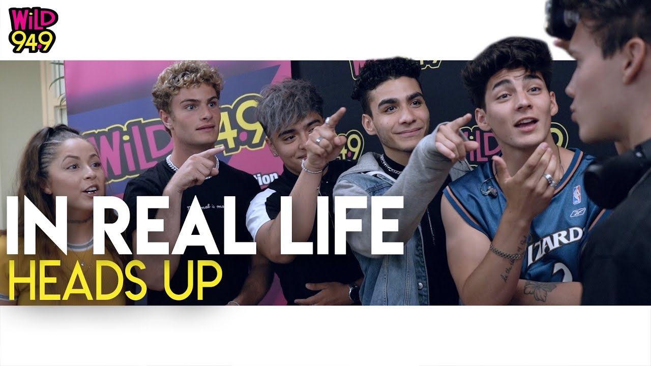 In Real Life Plays a Hilarious Round of 'Heads Up'