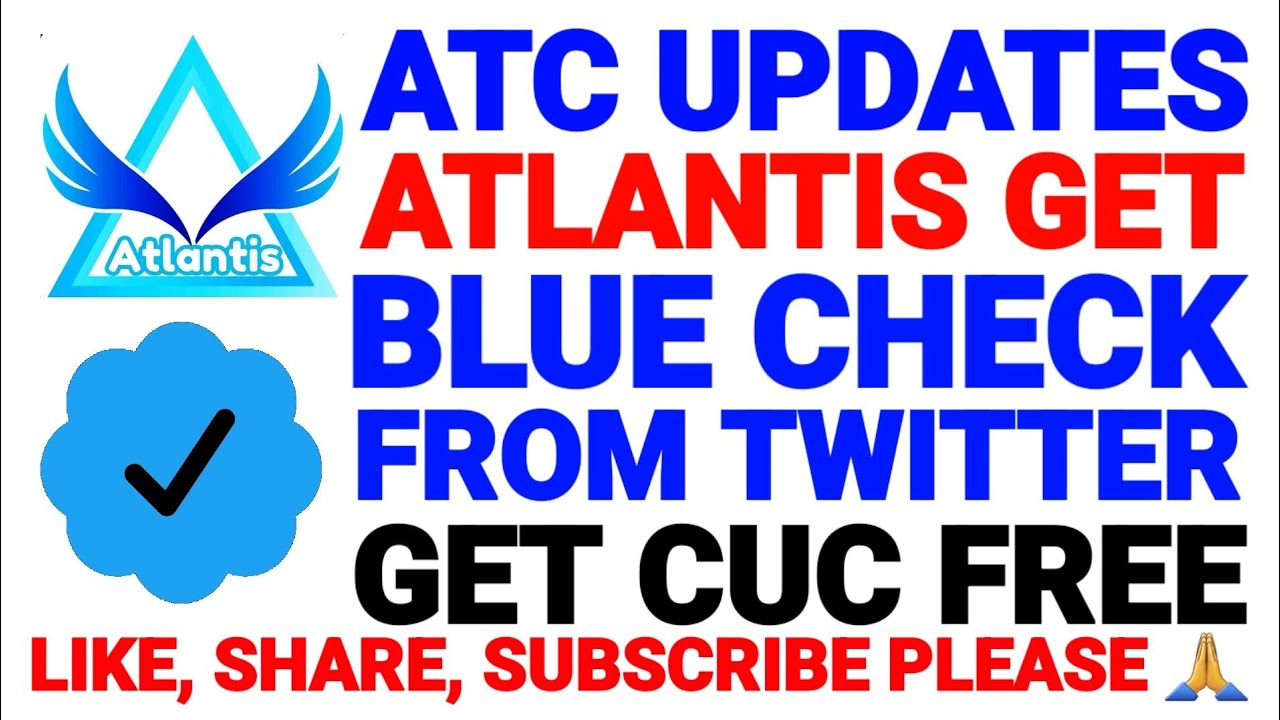 #AtlantisCEX get blue check from Twitter handle. @problemcare 30 December 2022