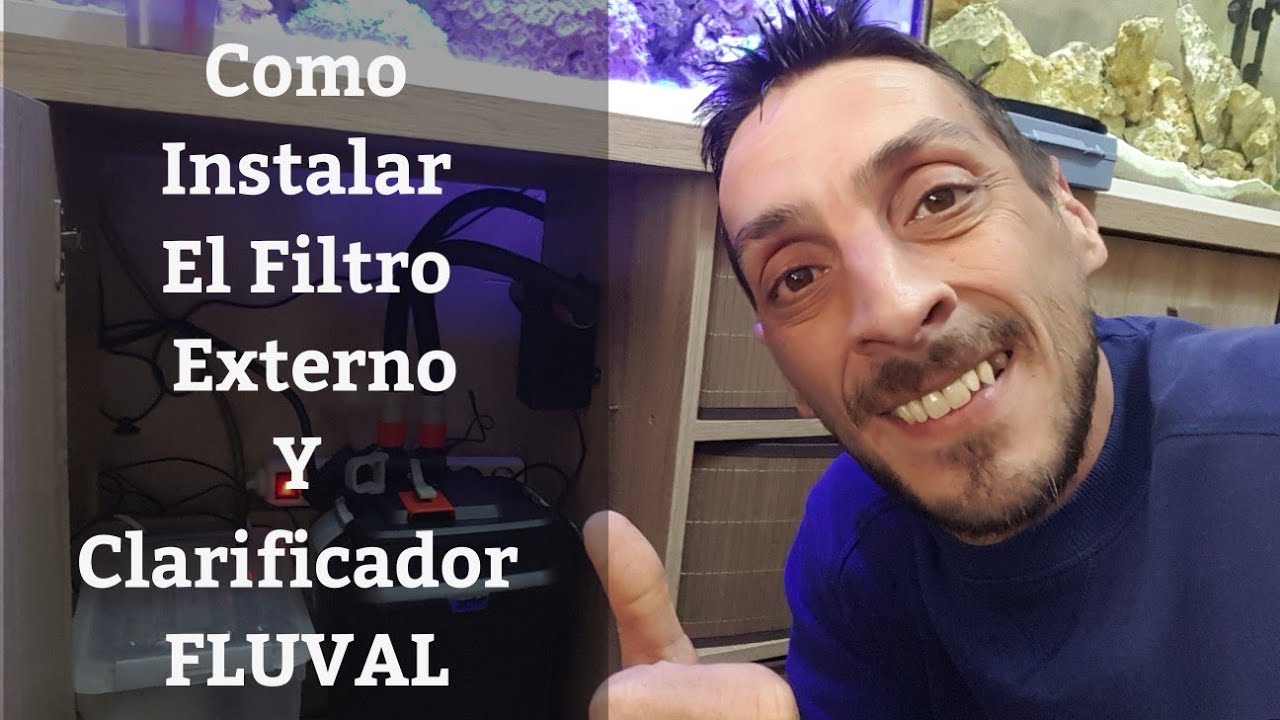 🔵 Como Instalar El Filtro Externo FLuval 307 Y El Clarificador UVC De Fluval (Acuarios MB)