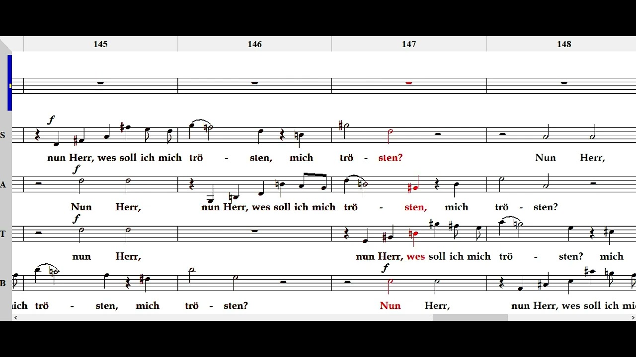 3. Herr, lehre doch mich, dass ein Ende (Brahms Ein deutsches Requiem) All