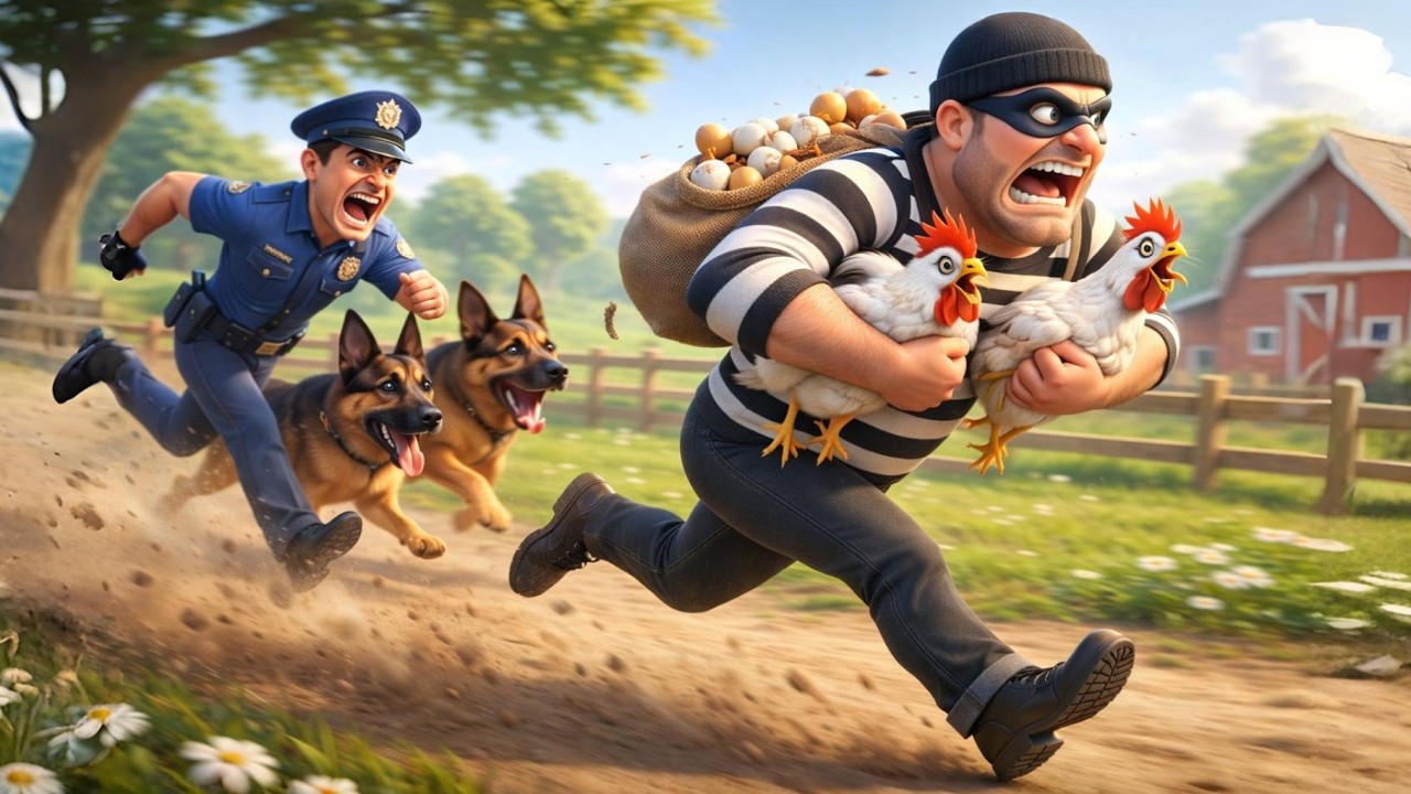 Thief in Old MacDonald&rsquo;s Farm! 😡🐎 | Animals Stolen + Police Rescue 👮&zwj;♂️