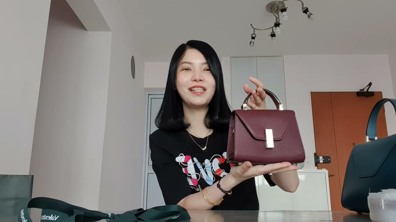 Valextra Gioiello Iside Nano Bag (the old Micro) vs Mini Iside