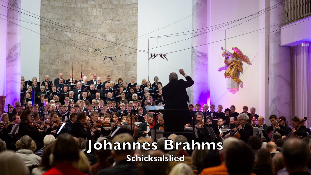 Johannes Brahms Schicksalslied Festkonzert Tod und Auferstehung in der Klosterkirche Erlenbad