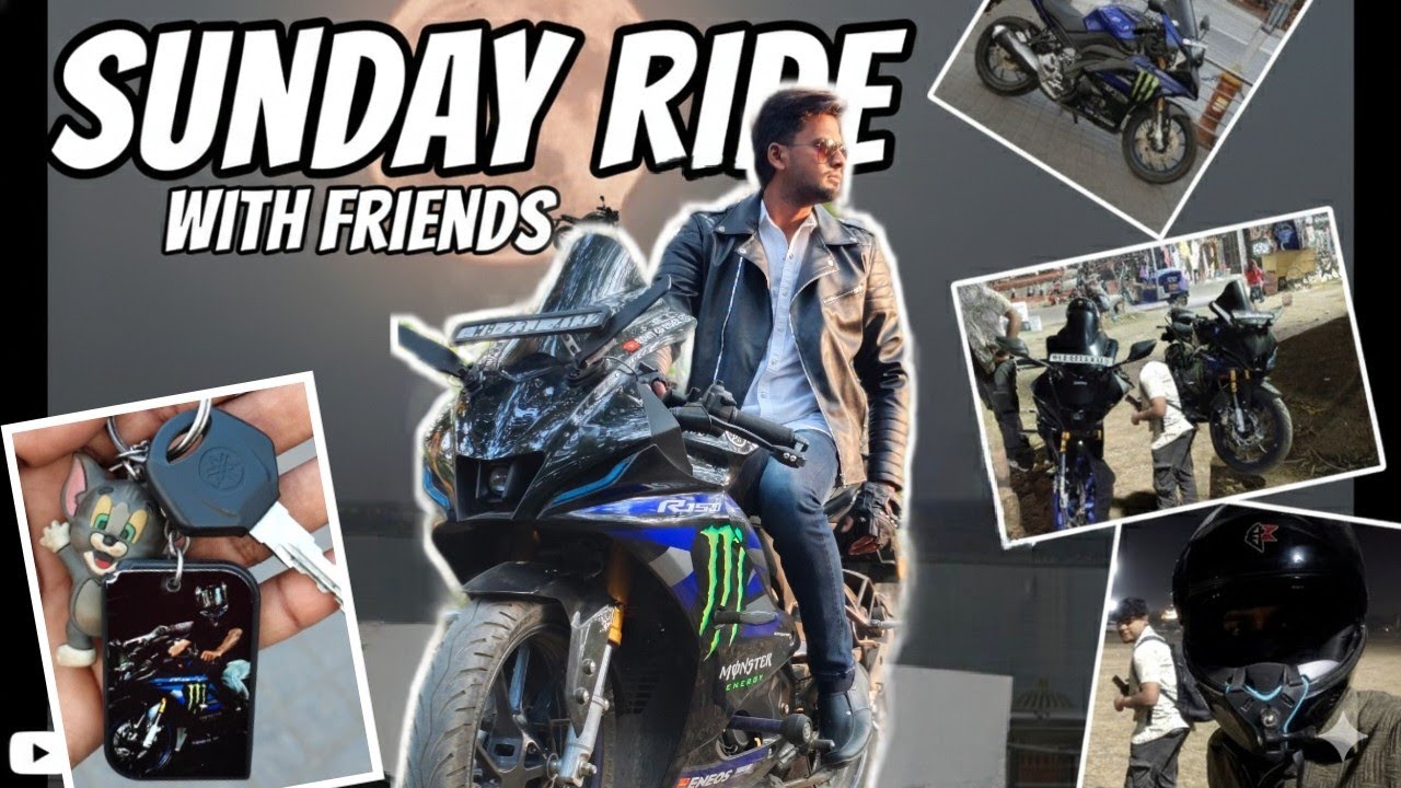 Sunday ride R15M niye Eco park gelam 😍| total 500 taka khoroj hoye gelo 😕 @Rohit_GD_Rider 