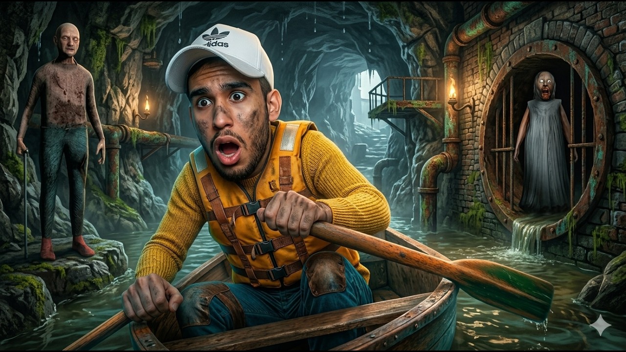 محاولة الهروب بالقارب جراني 2 granny