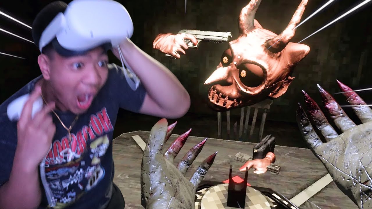 BUCKSHOT ROULETTE IN VR IS ACTIVE AF!!!!