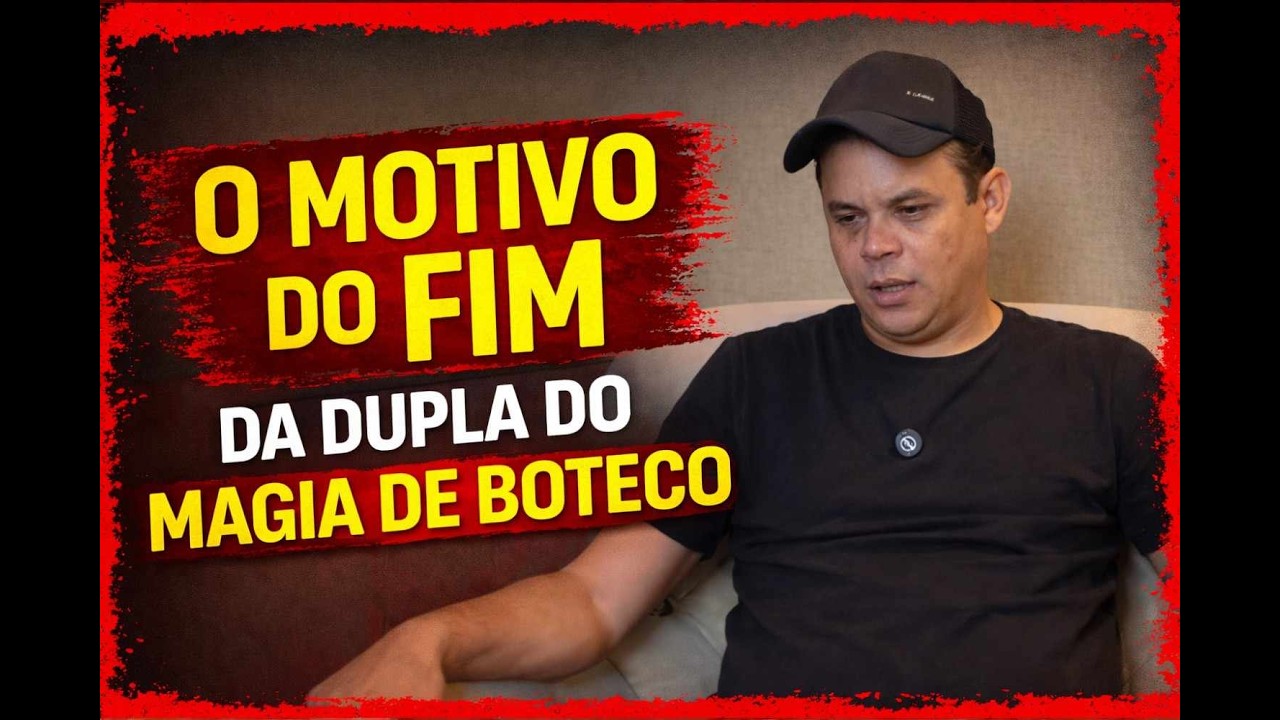 Motivos do magia de boteco desfazer a dupla Ceará e Mosk! Entenda tudo!