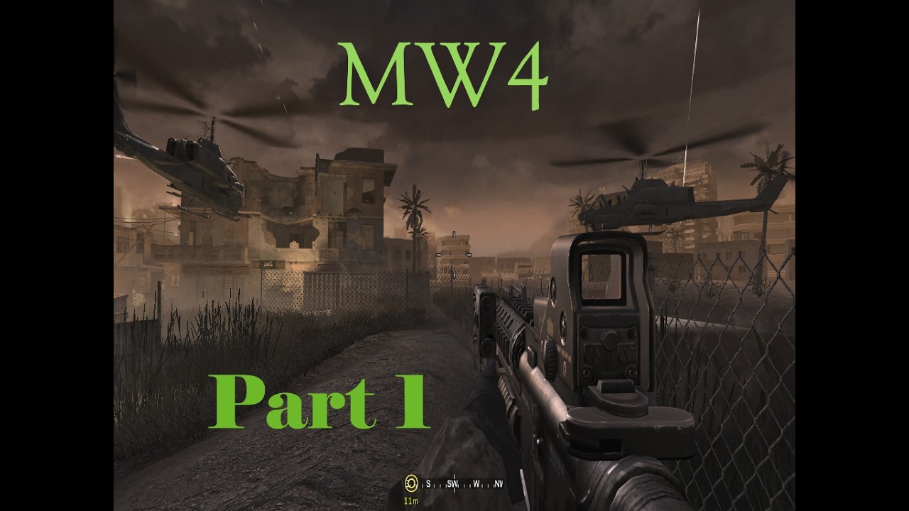 Call Of Duty 4 Modern Warfare Campaign Gameplay
