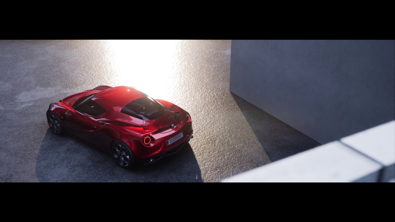 UE4 Alfa Romeo 4c
