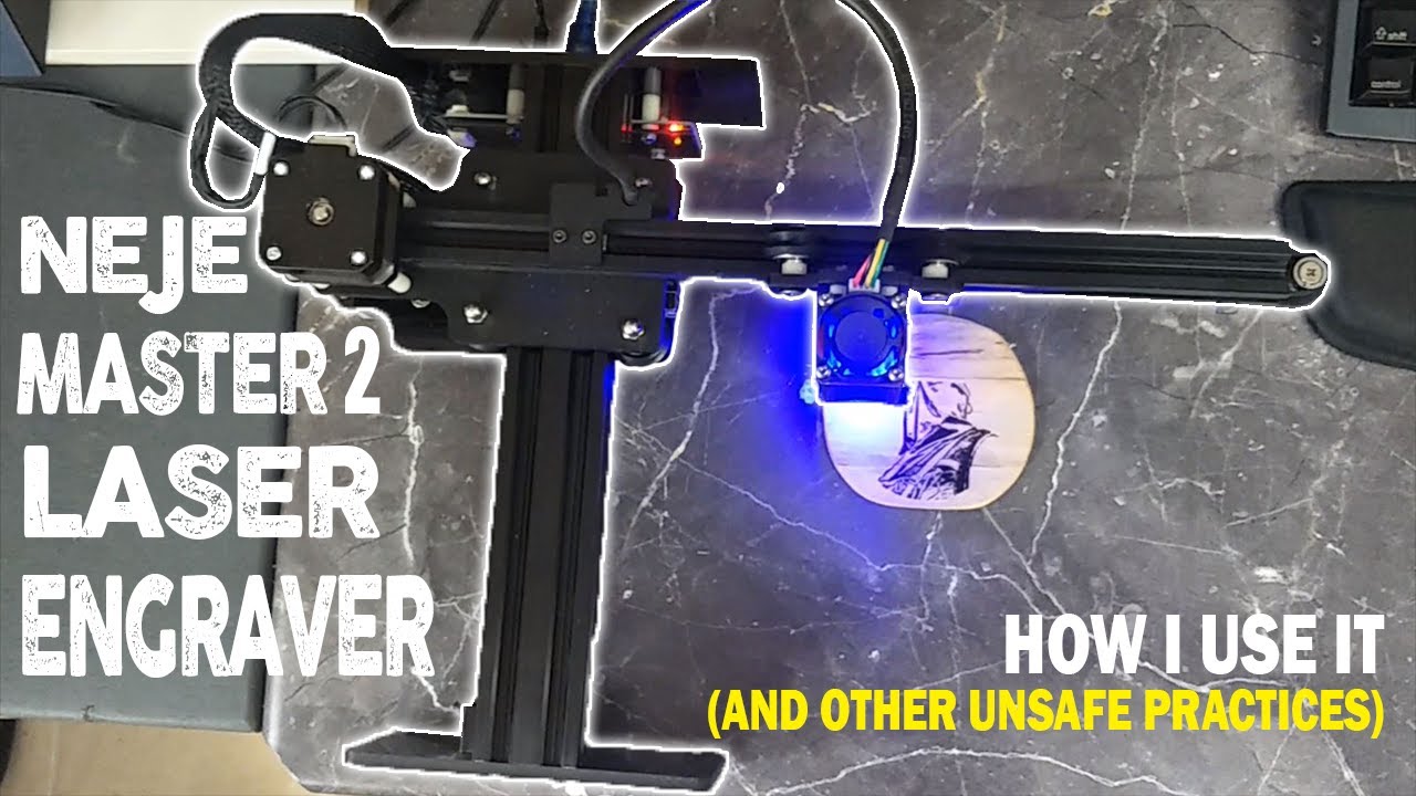 Neje Master 2 Laser Engraver - How I Use this (and what not to do!)