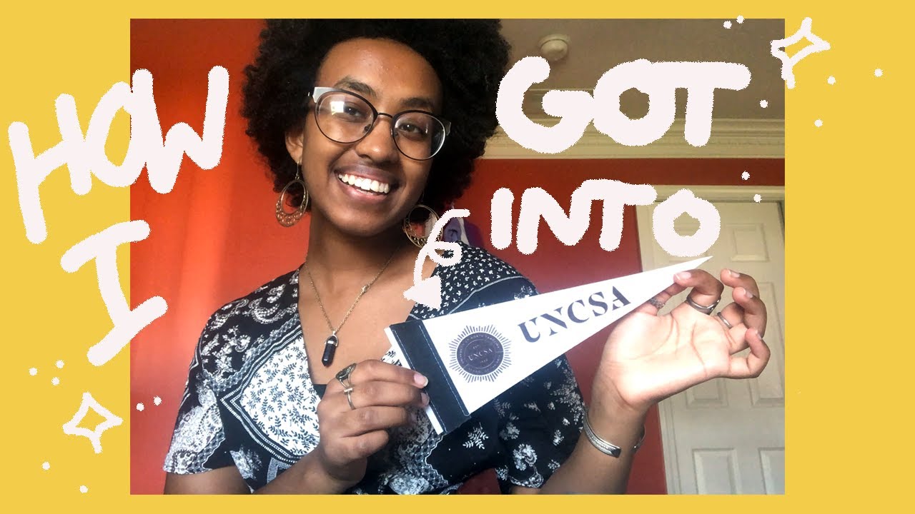 how i got into uncsa! (on a full-ride!!)