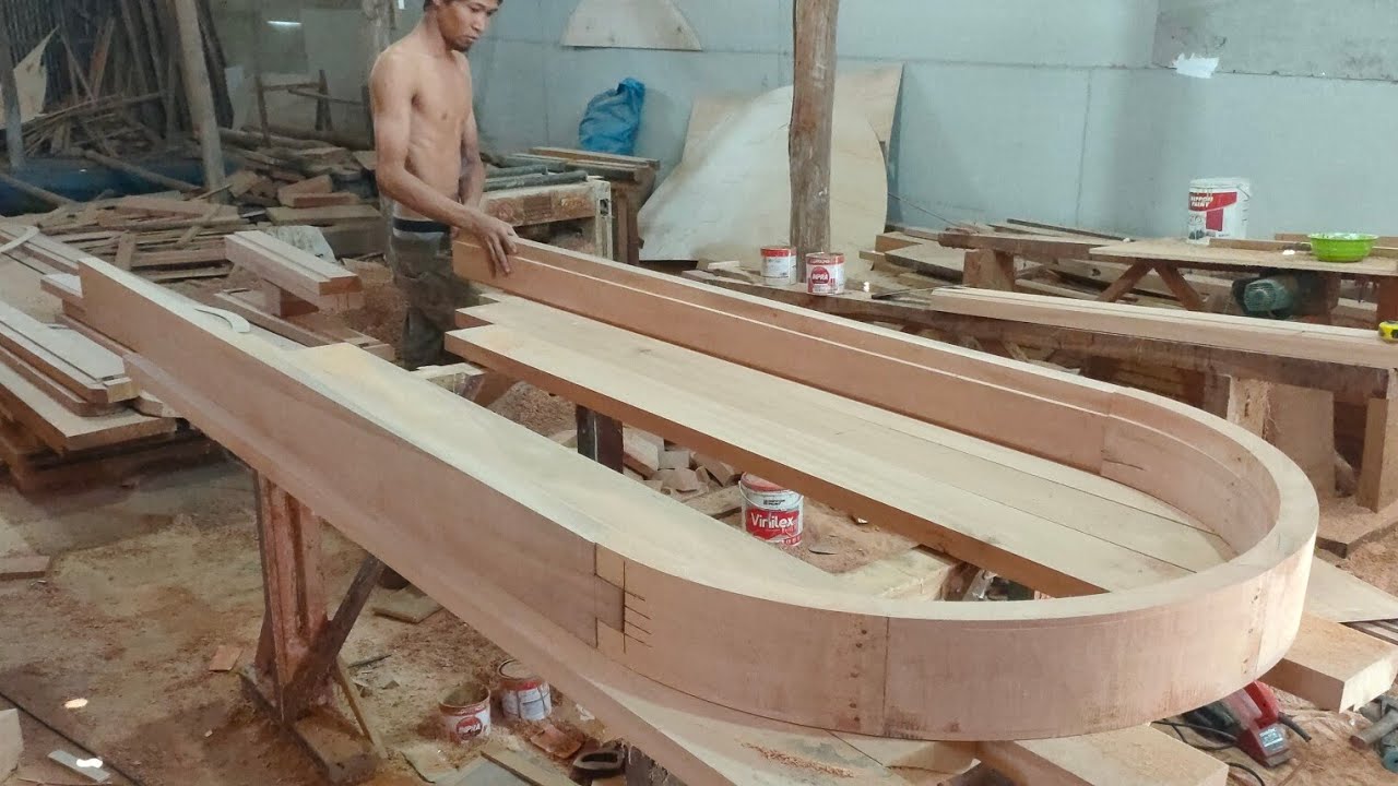 Tutorial Cara Membuat Kusen Pintu Lengkung, Kusen Kamper Samarinda Oven