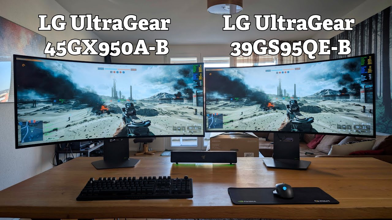 battlefield 6 - LG UltraGear 45GX950A-B VS LG UltraGear 39GS95QE-B | POV Gameplay