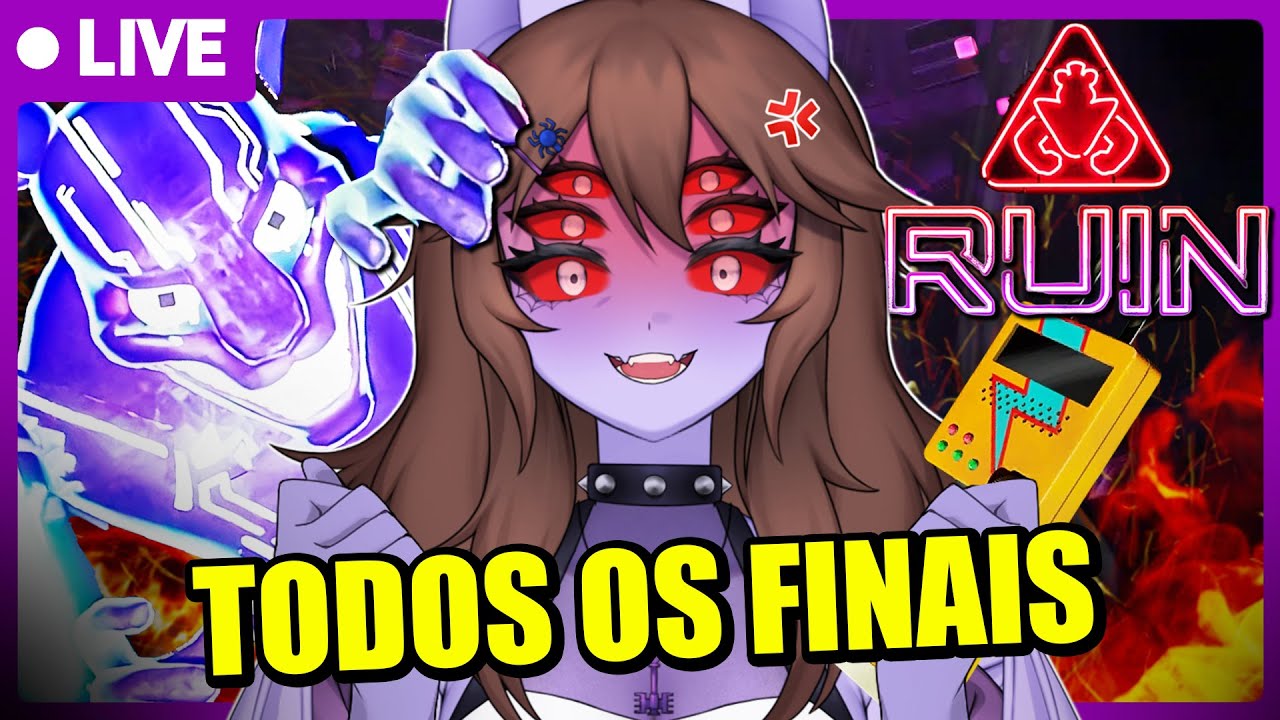 DESCOBRINDO TODOS OS FINAIS DE FNAF SECURITY BREACH RUINS
