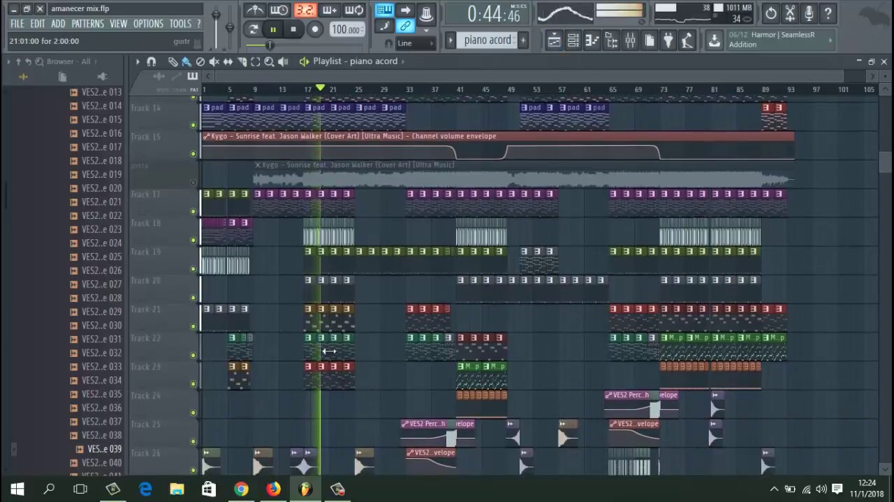Kygo - Sunrise ft. Jason Walker [Instrumental]( FL Studio Remake)