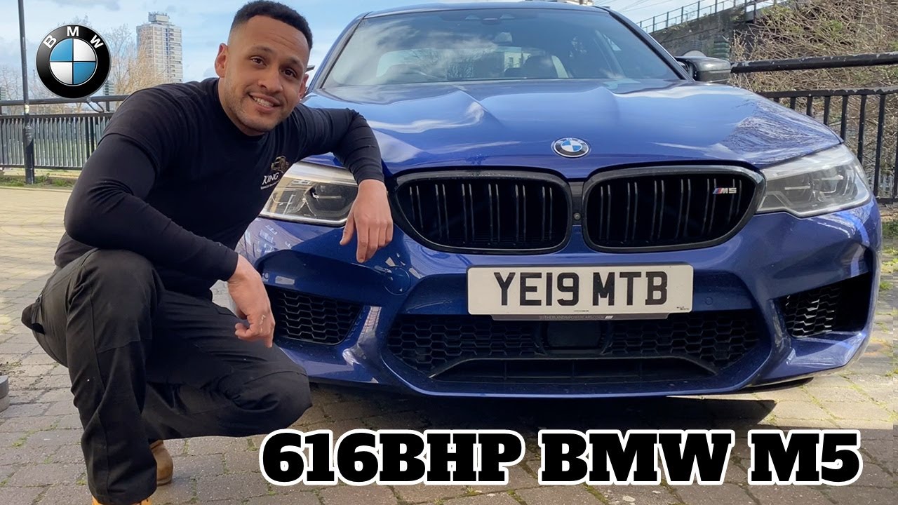 616BHP BMW M5 COMPETITION front bumper damage - this repair takes some SERIOUS skill!
