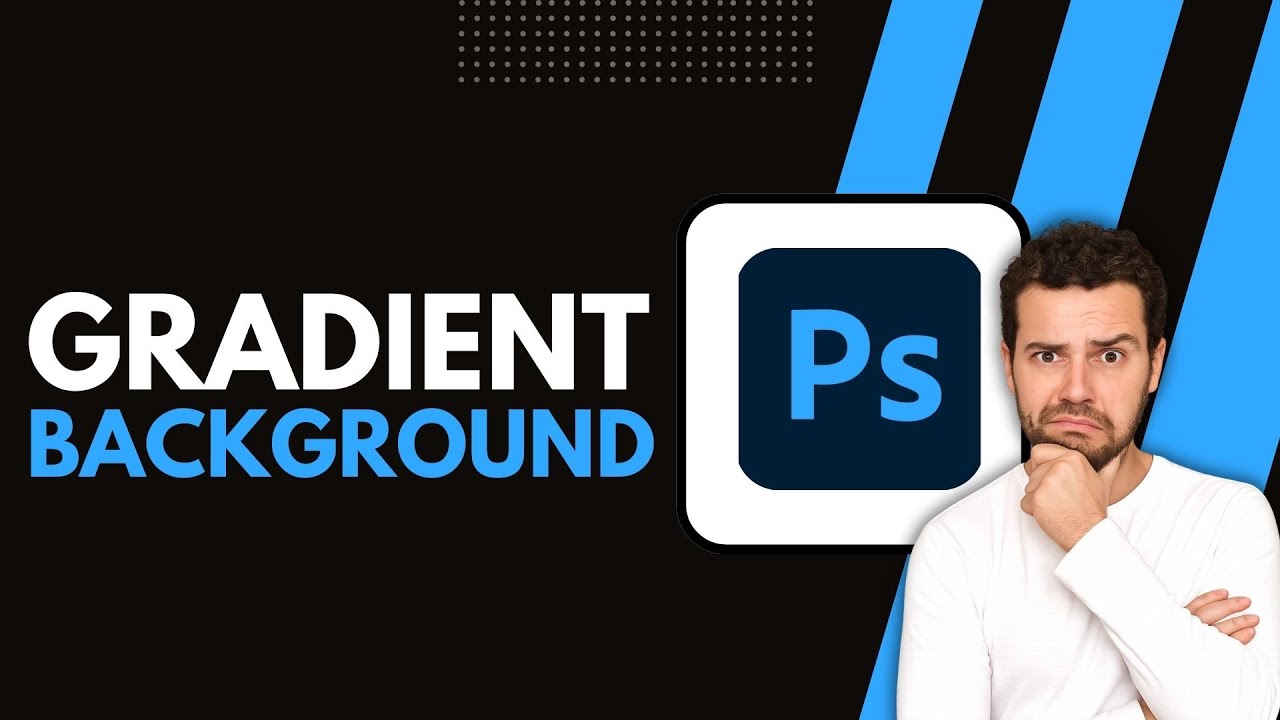 ✅ Photoshop Gradient Backgrounds | What Most Creators Get Wrong 🎨