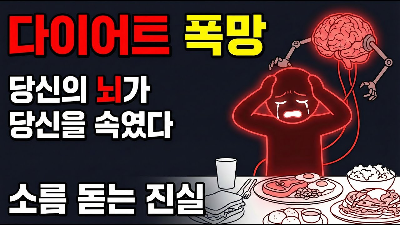 당신의 다이어트는 시작부터 망했습니다. 뇌가 당신을 조종하는 소름 돋는 방법.