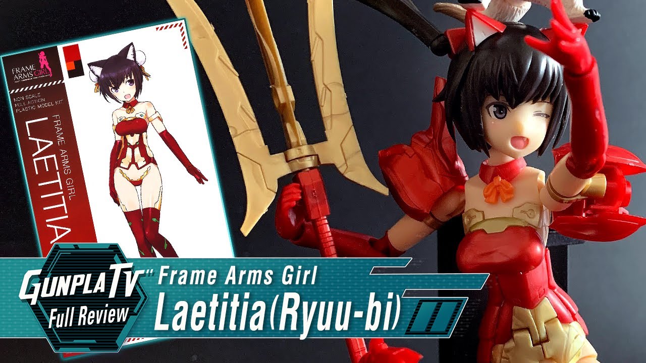 Frame Arms Girl Laetitia Ryuu-bi | Gunpla TV