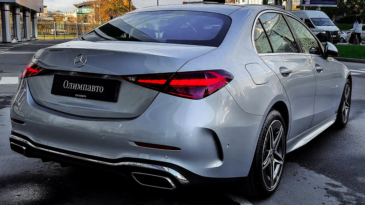 2023 Mercedes C-Class - детали интерьера и экстерьера