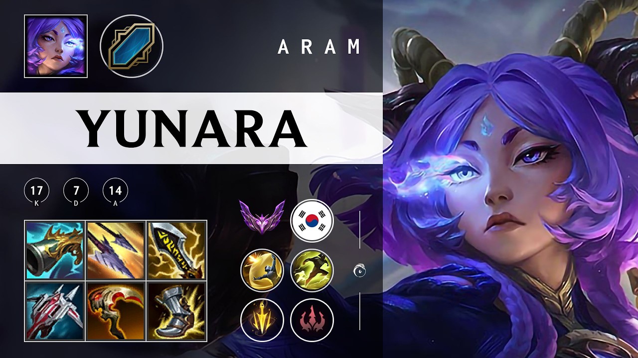 Yunara ARAM - KR Master Patch 26.04