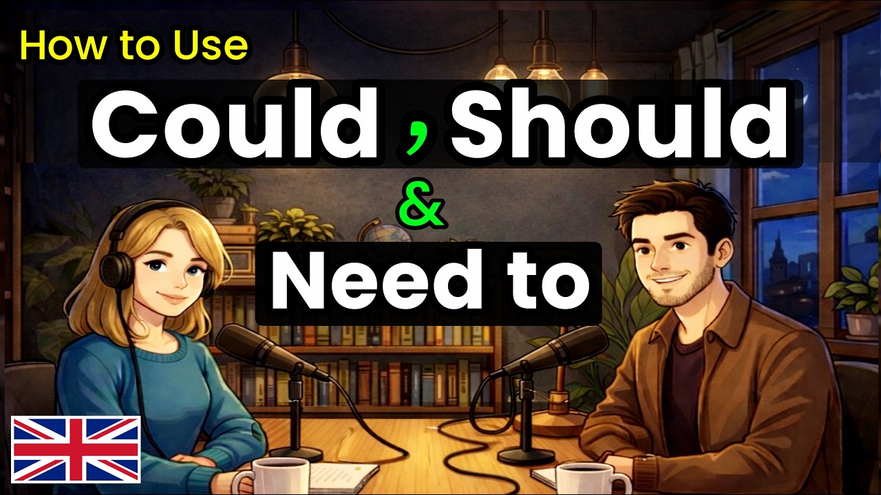 How to Use Could, Should & Need to in Real English Conversations