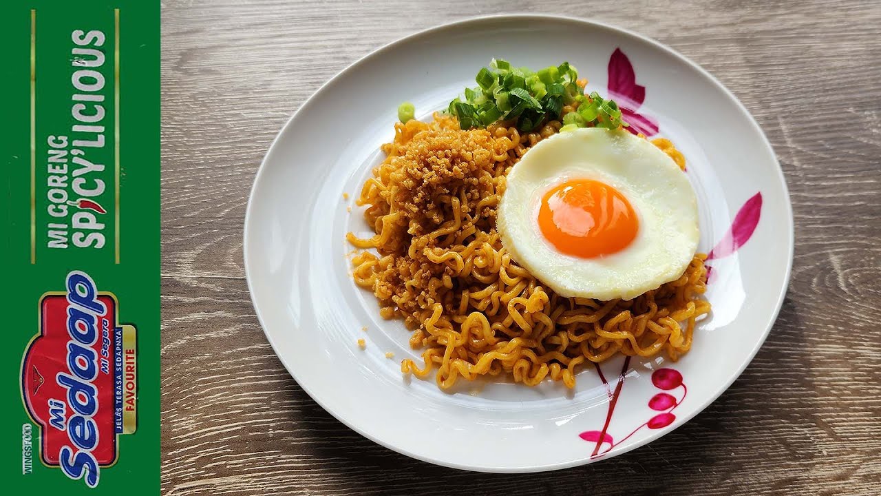 Mi Sedaap Mi Goreng Spicy'licious – Indonesia —  Instant Noodle Recipe Time — EP 2386