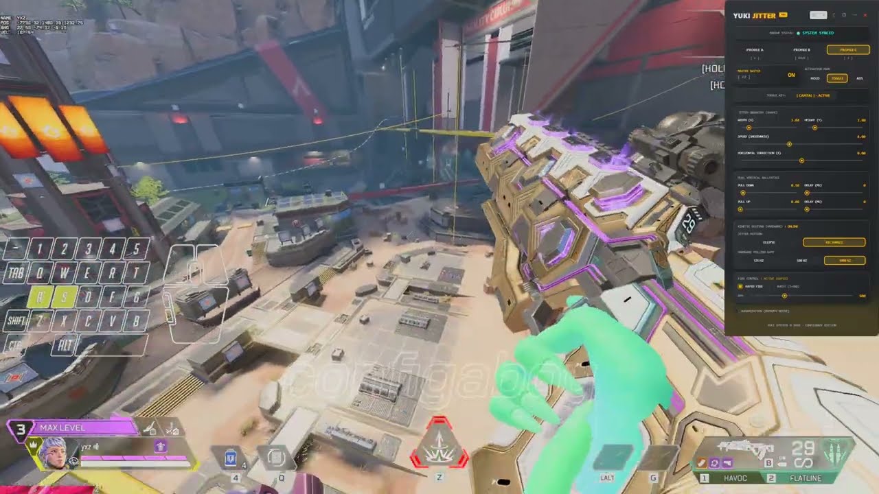 NO RECOIL JITTER AIM - MOUSE & KEYBOARD IN APEX LEGENDS SEANSON 28 ?