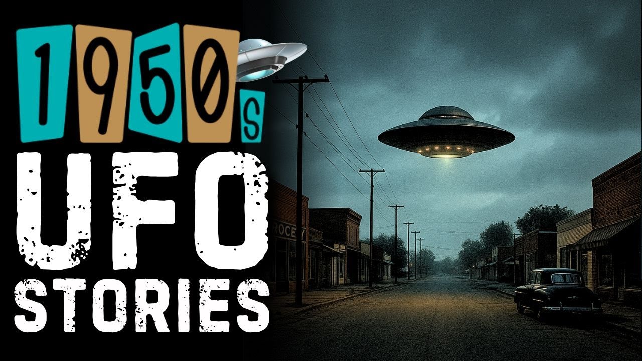 True 1950's UFO & Alien Encounter Stories For Sleep