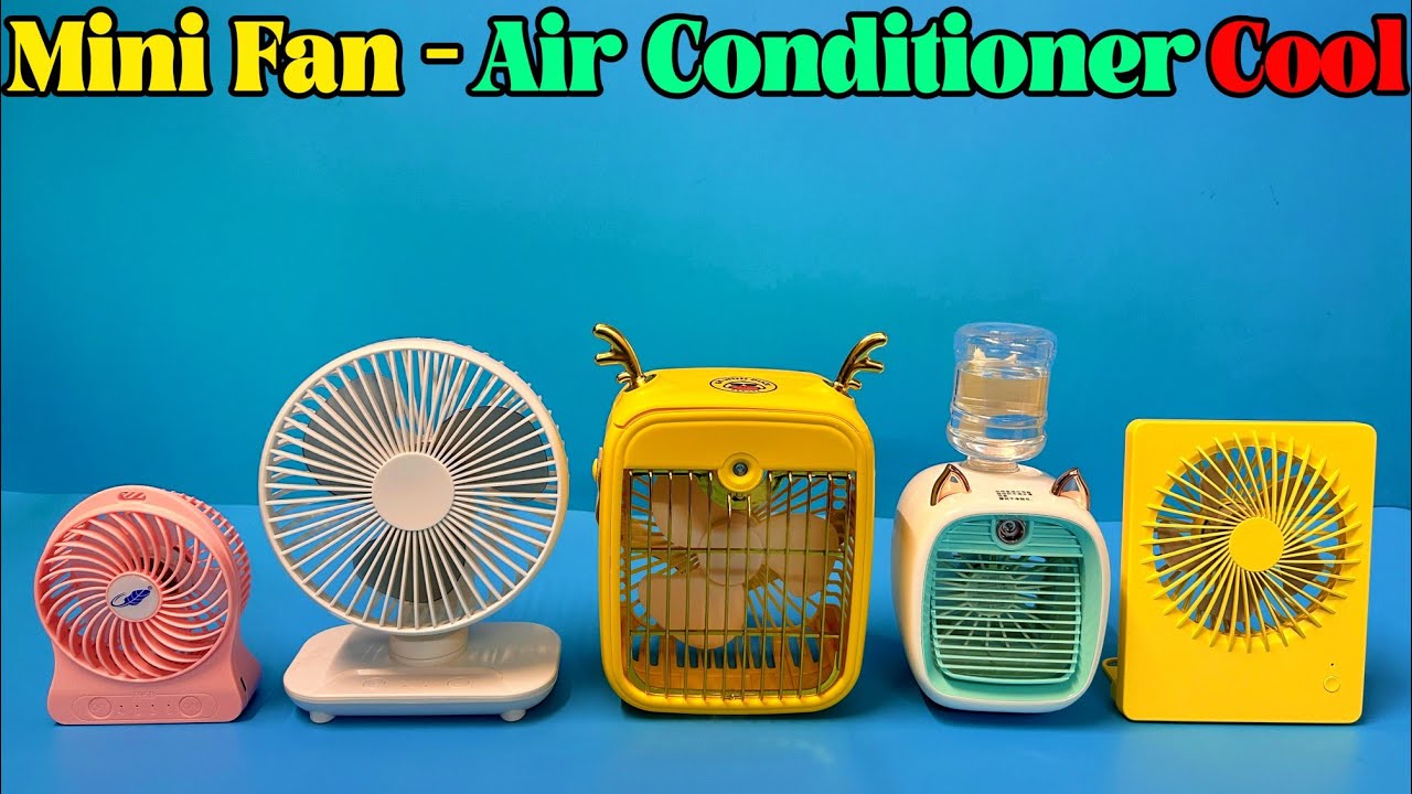 Mini Fan Humidifier - Air Conditioner Water Spray Fashion Fan | Unboxing And Review-Fan toys