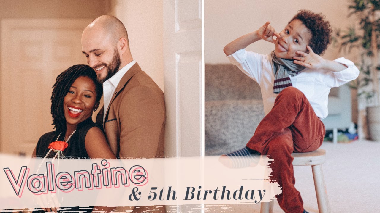 VALENTINE'S DAY & HIS 5th BIRTHDAY *LOCKDOWN EDITION*  | The Adanna & David Family