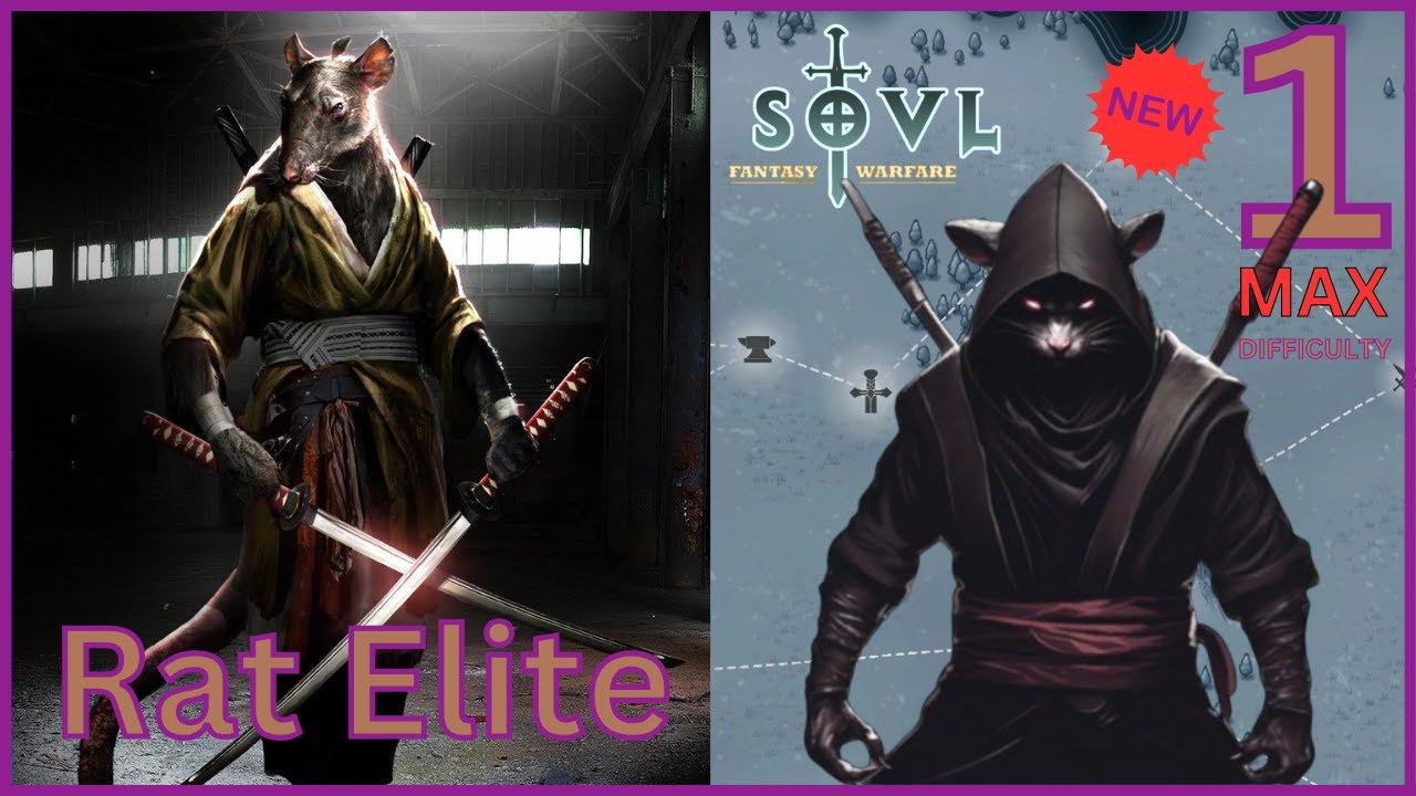 New Ninjas! - SOVL #1 - Ratkin Clans - Ratkin Infiltrator - Difficulty 7 Max